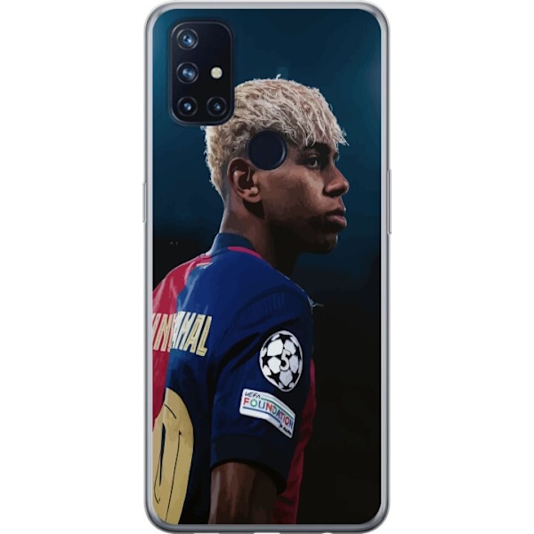 OnePlus Nord N10 5G Läpinäkyvä kuori Lamine Yamal - Barcelo
