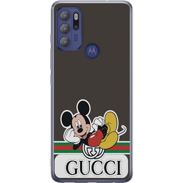 Motorola Moto G60S Gjennomsiktig deksel Gucci Musse Pig