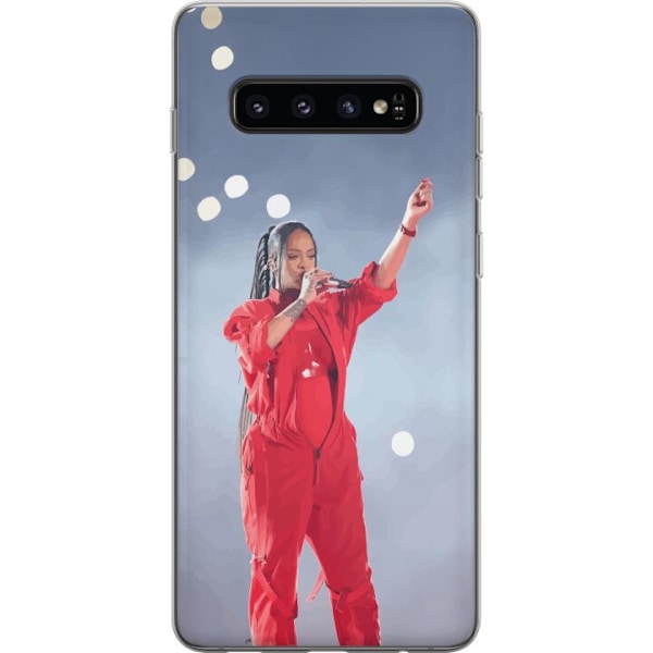 Samsung Galaxy S10 Genomskinligt Skal Rihanna – Trendsetting Looks & Style