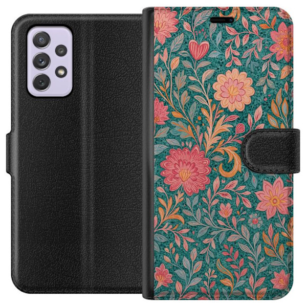 Samsung Galaxy A52s 5G Lompakkokotelo Floral Dream