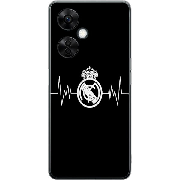 OnePlus Nord CE 3 Lite Genomskinligt Skal Real Madrid CF