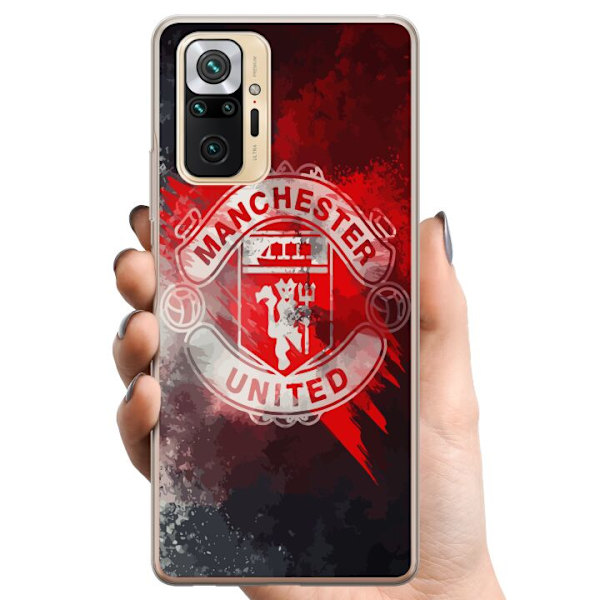 Xiaomi Redmi Note 10 Pro TPU Mobilskal Manchester United FC