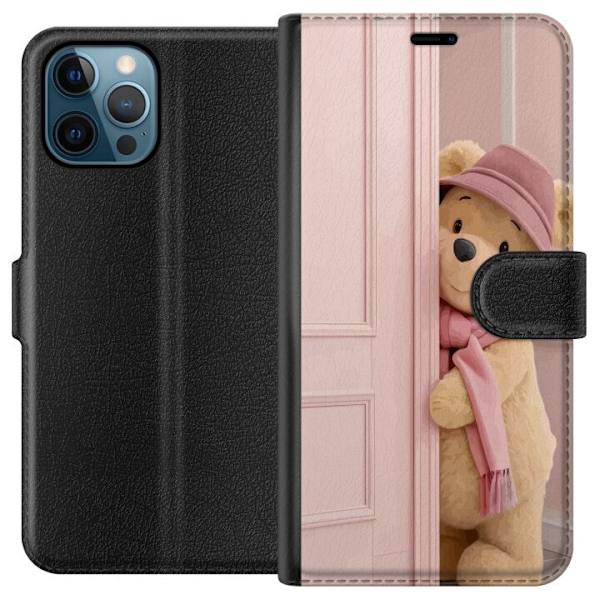 Apple iPhone 12 Pro Tegnebogsetui Nalle Puh Disney Motiv Tegneserie Klassisk Populær Børnemotiv Disney-karakter Ikonisk Karakter