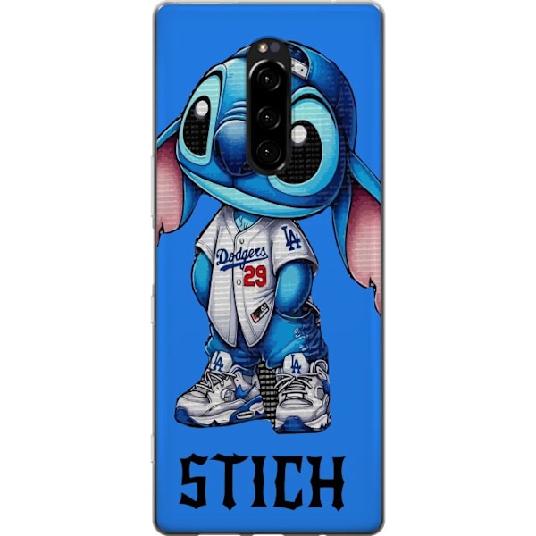 Sony Xperia 1 Genomskinligt Skal Stitch