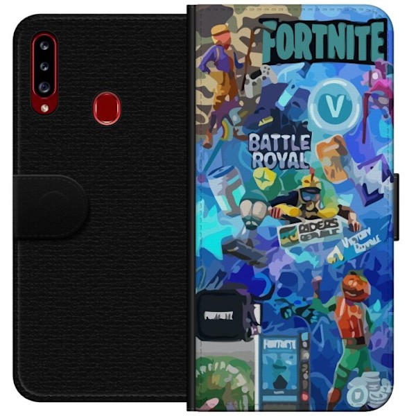 Samsung Galaxy A20s Tegnebogsetui Fortnite