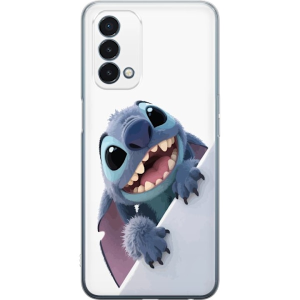 OnePlus Nord N200 5G Genomskinligt Skal Happy Stitch – glad