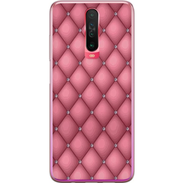 Xiaomi Redmi K30 Gjennomsiktig deksel Unikt Rosa Mønster