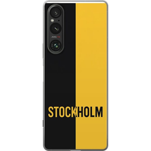Sony Xperia 1 VI Gjennomsiktig deksel Stockholm – fotball