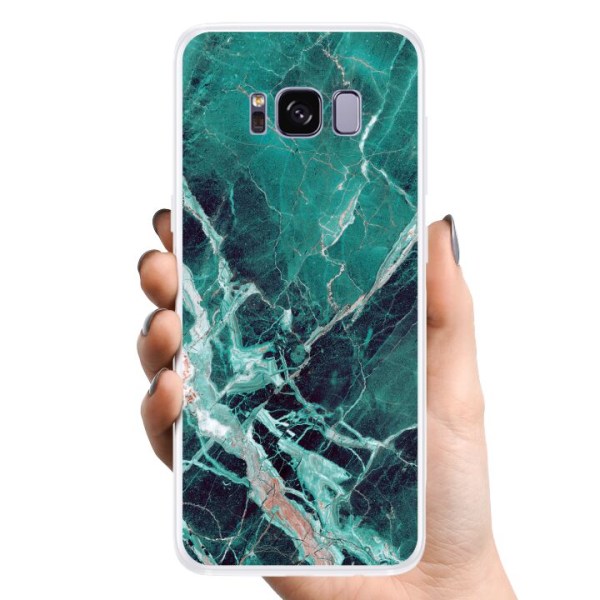 Samsung Galaxy S8 TPU Mobilcover Marmor