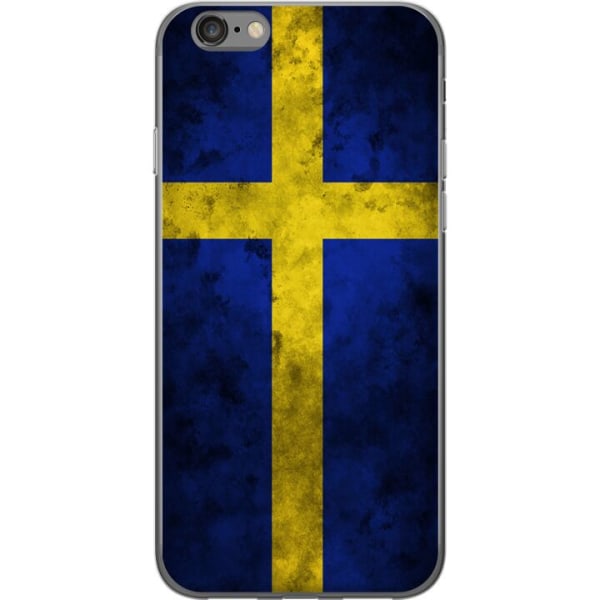 Apple iPhone 6 Cover / Mobilcover - Sverige Flag