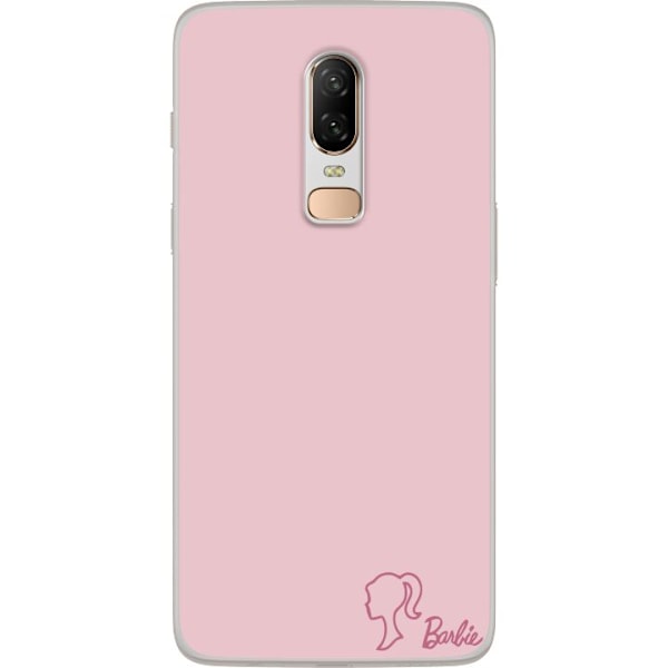 OnePlus 6 Läpinäkyvä kuori Barbie (2023)