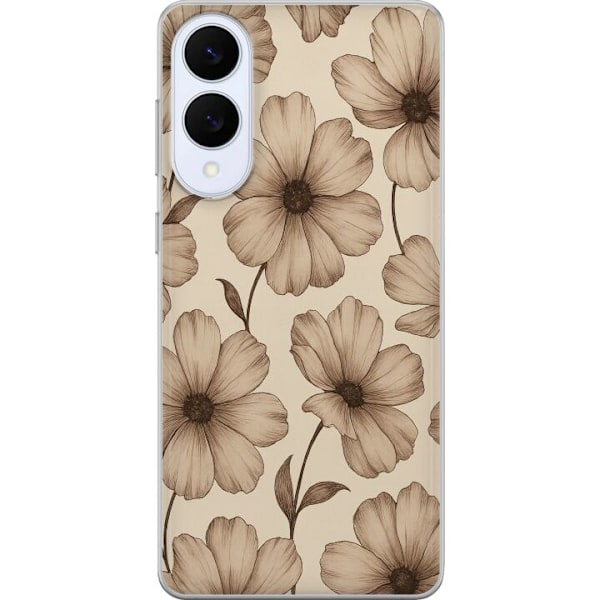 Samsung Galaxy S25 Edge Gjennomsiktig deksel Pastel Rush