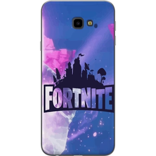 Samsung Galaxy J4+ Läpinäkyvä kuori Fortnite