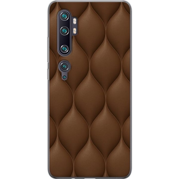Xiaomi Mi Note 10 Pro Genomskinligt Skal Cocoa Scales