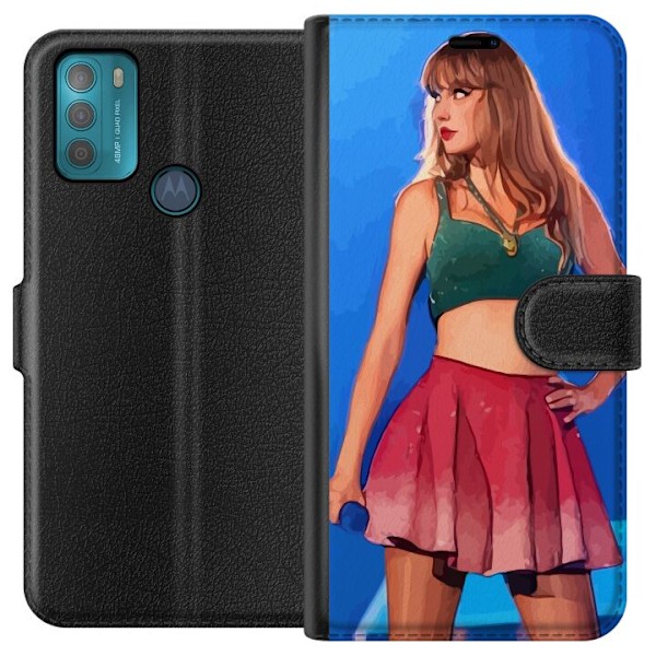 Motorola Moto G50 Tegnebogsetui Taylor Swift