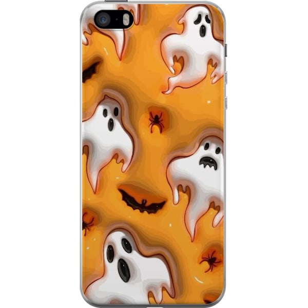 Apple iPhone 5s Gjennomsiktig deksel Halloween 3D 2024