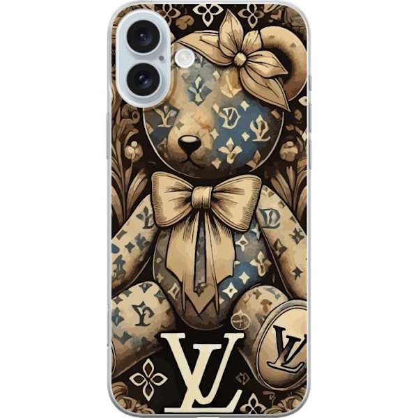 Apple iPhone 16 Plus Läpinäkyvä kuori Teddy Vuitton
