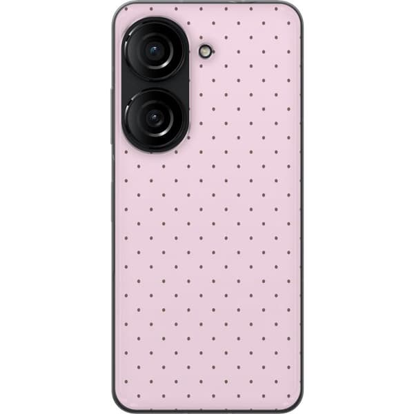 Kompatibelt Mobildeksel til Asus Zenfone 10 Rosa miniprikker rosa