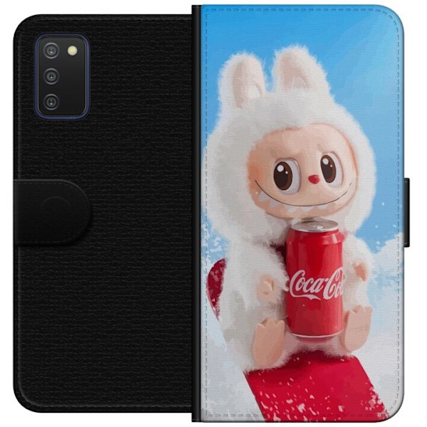 Samsung Galaxy A03s Tegnebogsetui Labubu Summer Edition