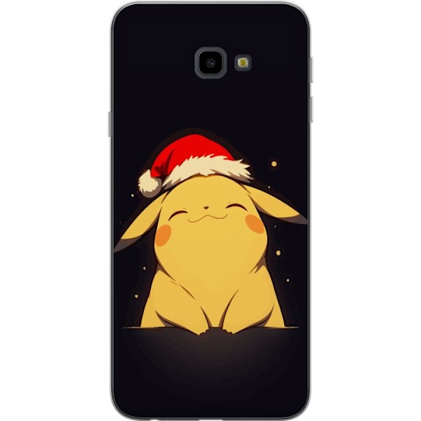 Samsung Galaxy J4+ Gennemsigtig cover Pikachu