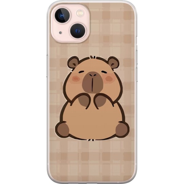 Apple iPhone 13 mini Genomskinligt Skal Mobilskal kawaii capybara flera figurer japansk stil
