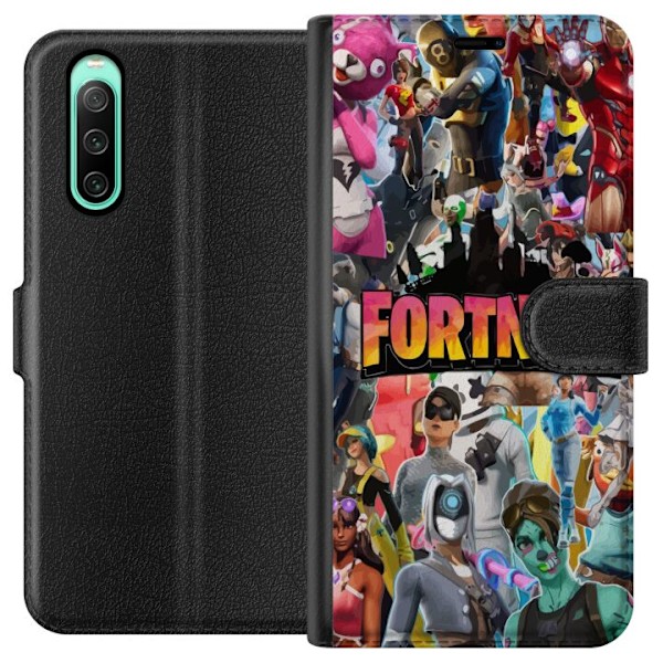 Sony Xperia 10 IV Lommeboketui Fortnite