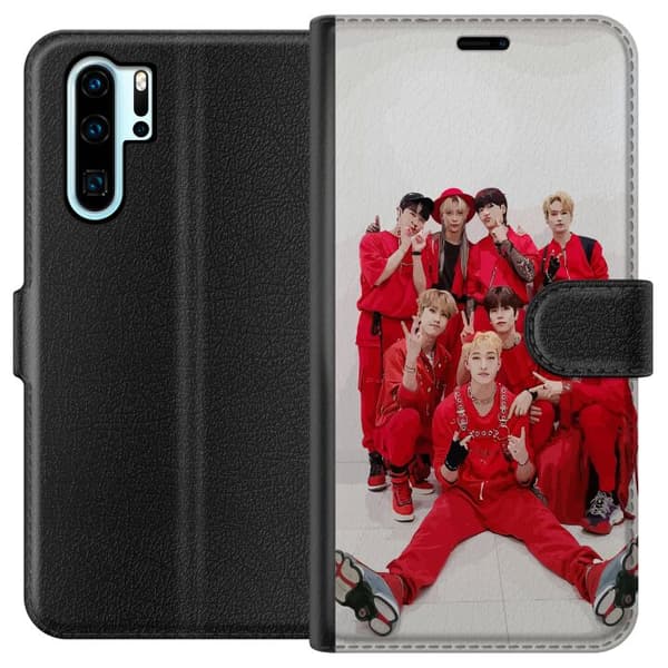 Kompatibelt Lommeboketui til Huawei P30 Pro Stray Kids