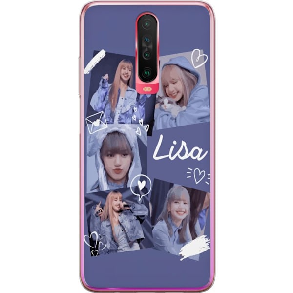 Xiaomi Redmi K30 Genomskinligt Skal Lisa Blackpink – Aesthetic K-pop Queen