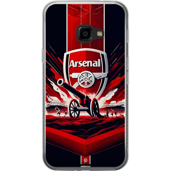 Samsung Galaxy Xcover 4 Gennemsigtig cover Arsenal