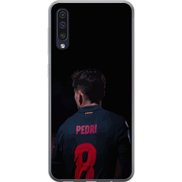 Samsung Galaxy A50 Gjennomsiktig deksel Pedri FC Barcelona Fot