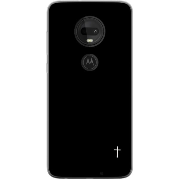 Motorola Moto G7 Gennemsigtig cover Kors