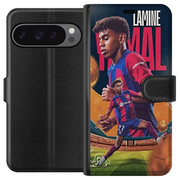 Google Pixel 9 Pro XL Lompakkokotelo Lamine Yamal - FCB