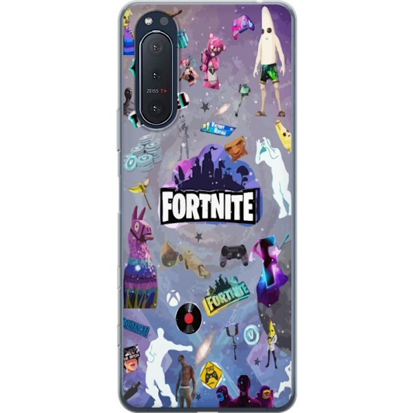 Sony Xperia 5 II Genomskinligt Skal Fortnite