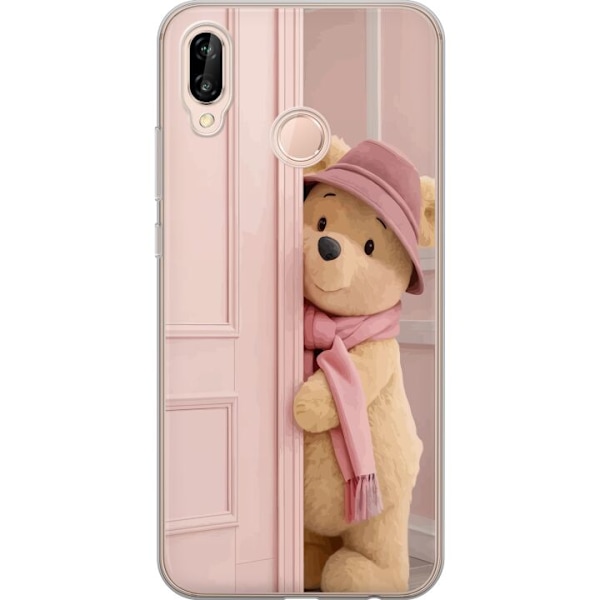 Huawei P20 lite Läpinäkyvä kuori Nalle Puh Disney Motiivi Piirrossarja Klassinen Suosittu Lasten Motiivi Disneyhahmo Ikoninen Hahmo