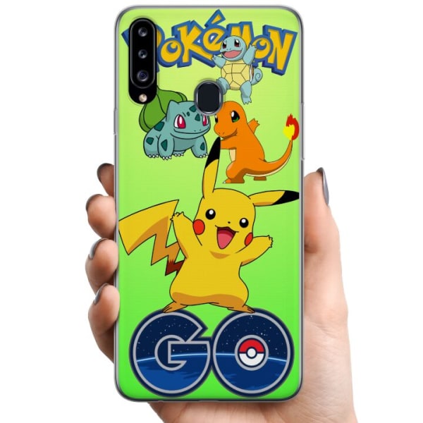 Samsung Galaxy A20s TPU Matkapuhelimen kuori Pokémon