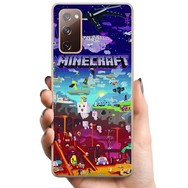 Samsung Galaxy S20 FE TPU Mobilskal MineCraft