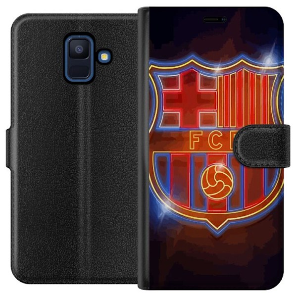 Samsung Galaxy A6 (2018) Plånboksfodral FC Barcelona