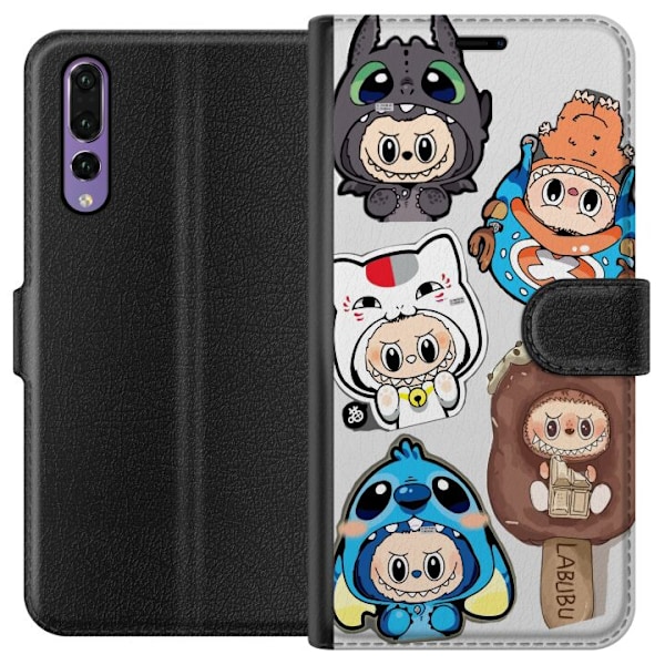 Huawei P20 Pro Lompakkokotelo Labubu hahmokokoelma - Pop Mart