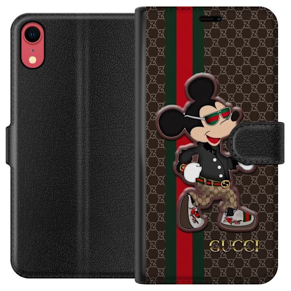 Apple iPhone XR Tegnebogsetui CC Happy Mouse