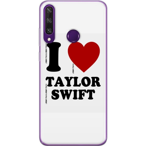 Huawei Y6p Läpinäkyvä kuori Taylor Swift