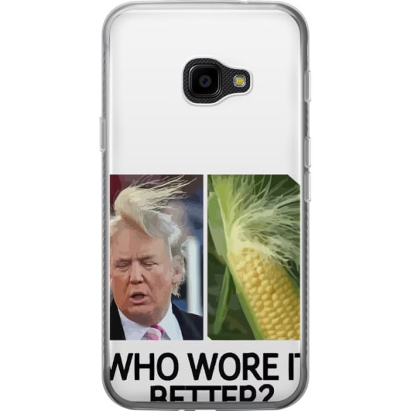 Samsung Galaxy Xcover 4 Gjennomsiktig deksel Trump