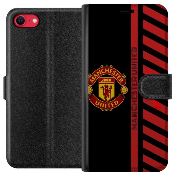 Apple iPhone 8 Lompakkokotelo Manchester United