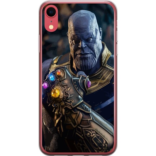 Apple iPhone XR Gjennomsiktig deksel Thanos Marvel