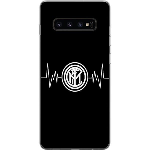 Samsung Galaxy S10 Gjennomsiktig deksel Inter Milan