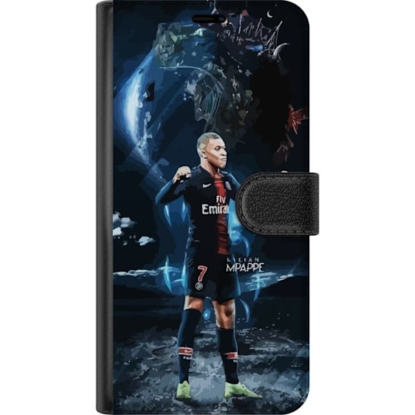 Motorola Moto G34 Lompakkokotelo Kylian Mbappé