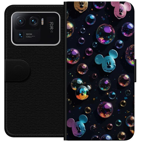 Xiaomi Mi 11 Ultra Lompakkokotelo  Mikki Hiiri Disney Kuplat Suunnittelu Hauska Motiivi Suosittu Disney-hahmo Piirrossarja Lasten Klassikko