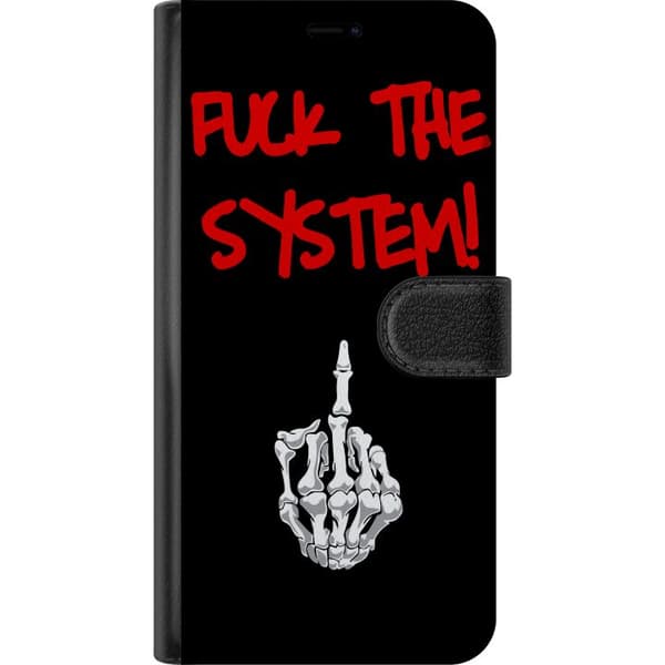 Kompatibel Tegnebogsetui til Samsung Galaxy S20+ Fuck System