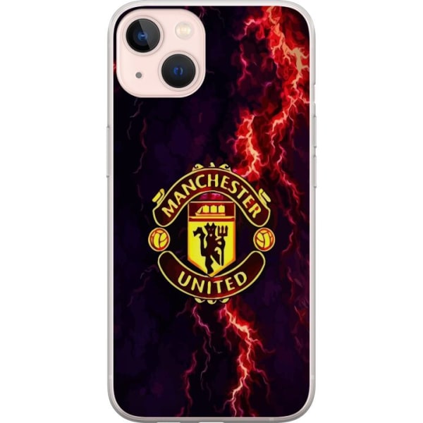 Apple iPhone 13 mini Gennemsigtig cover Manchester United