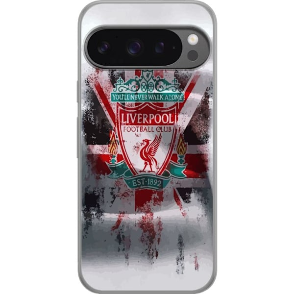 Google Pixel 9 Pro XL Gennemsigtig cover Liverpool FC