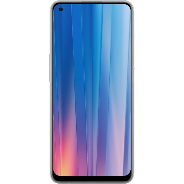 OnePlus Nord CE 2 5G Läpinäkyvä kuori Stitch Kahvi